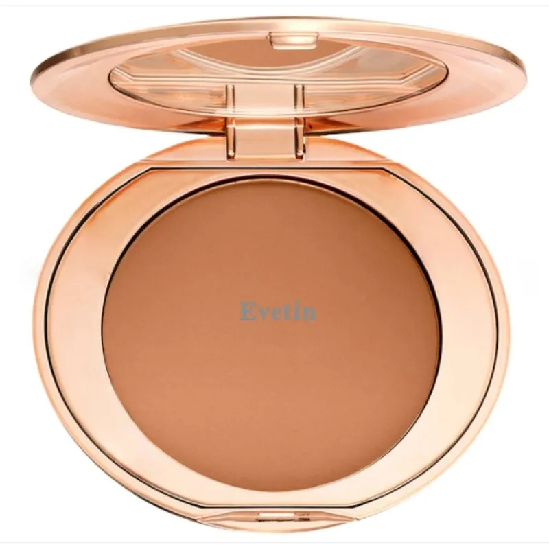 Powdr wyneb ar gyfer croen olewog