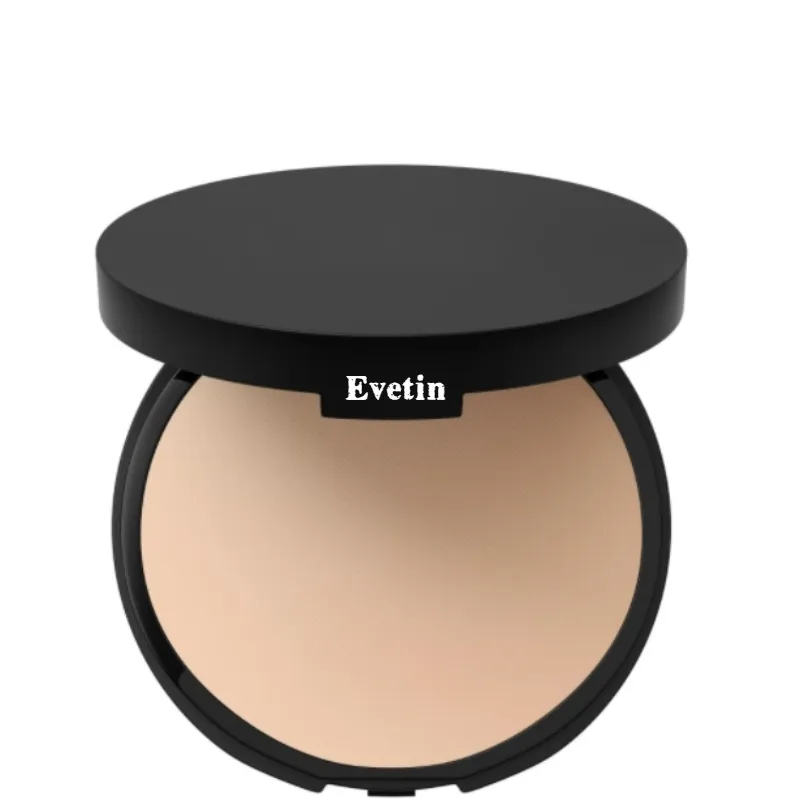 Powdr wedi'i wasgu ar gyfer croen olewog